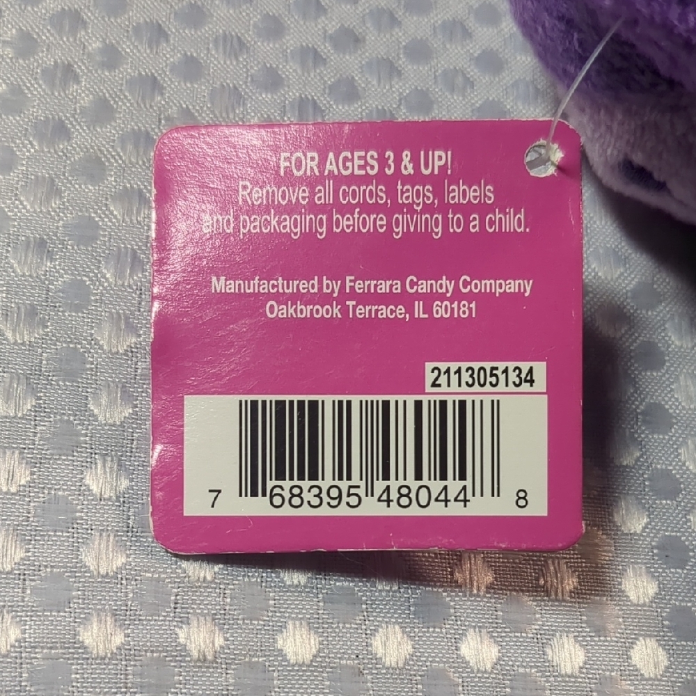 Brachs Purple Plush Monkey Stuffed Animal - Picture 5 of 5